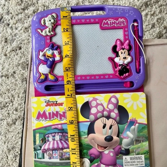 Disney Minnie Mouse Purple Read and Doodle Drawing Board - Picture 12 of 14